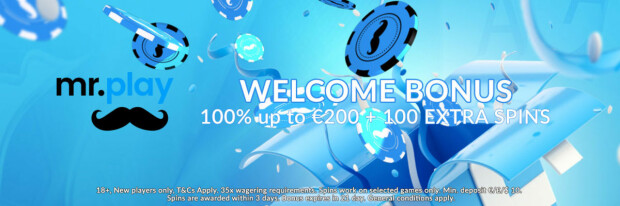 Claim your Mr. Play welcome bonus today!